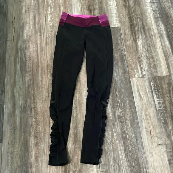 IVIVVA Girls Full Length Black Leggings Girls 10 - Picture 1 of 8